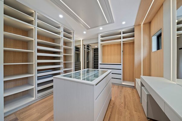 Interior, Recessed Lighting, Walk-in Closets, Wood Texture Flooring