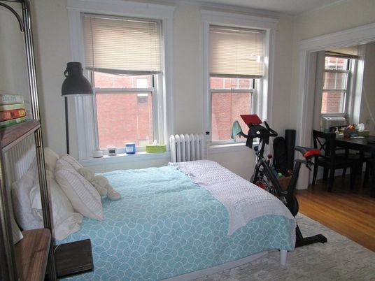 Bedroom, Fitness Equipment, Interior, Wood Texture Flooring