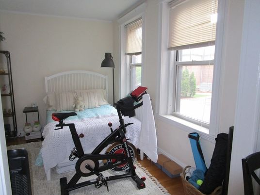 Bedroom, Fitness Equipment, Interior, Wood Texture Flooring