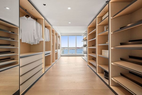 Interior, Recessed Lighting, Walk-in Closets, Wood Texture Flooring