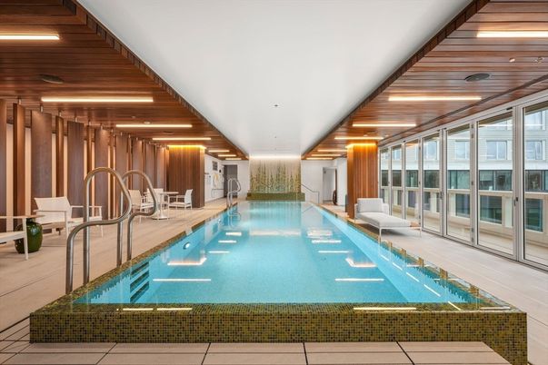 Interior, Pool, Recessed Lighting