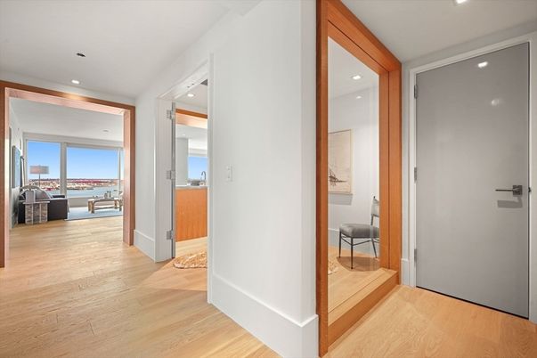 Interior, Recessed Lighting, Water, Wood Texture Flooring
