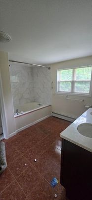 Bathroom, Interior, Marble Walls