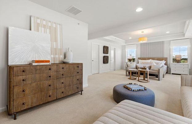 Bedroom, Interior, Living room, Recessed Lighting