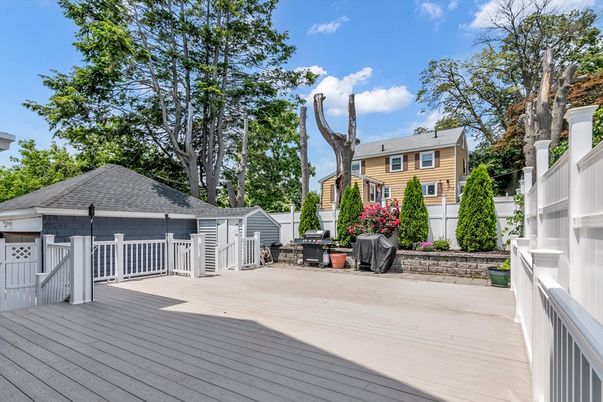 Backyard, Detached Garage, Exterior