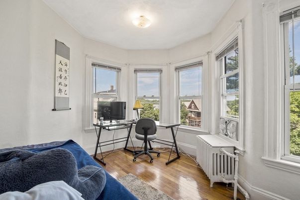 Home Office, Interior, Wood Texture Flooring