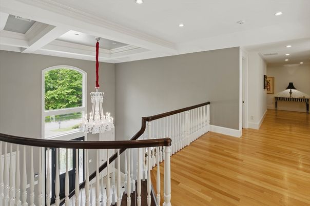 Chandelier, Interior, Recessed Lighting, Wood Texture Flooring