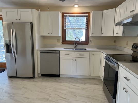 Interior, Kitchen, Marble, Recessed Lighting