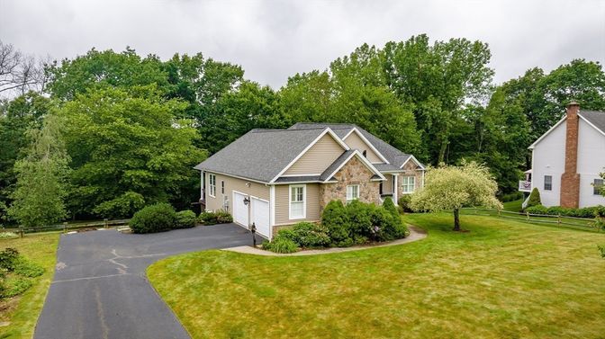 Attached, Backyard, Exterior, Facade, Cape Cod