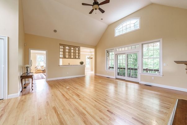 Empty room, Interior, Wood Texture Flooring