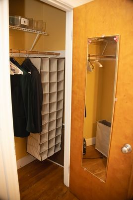 Interior, Walk-in Closets, Wood Texture Flooring