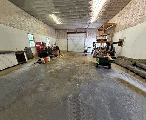 Fitness Equipment, Garage, Interior, Stone Walls