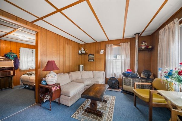Interior, Living room, Wooden Walls