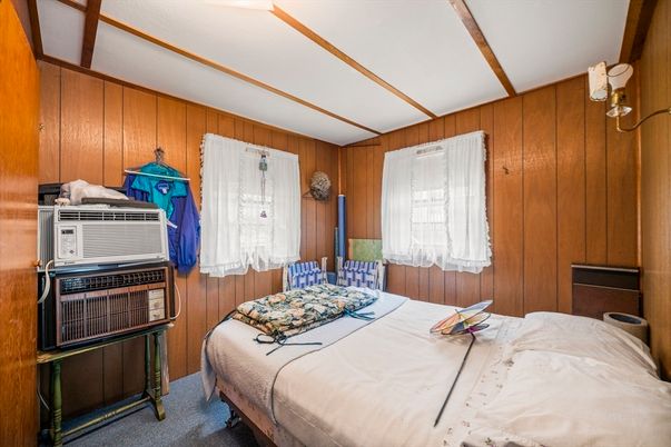 Bedroom, Interior, Wooden Walls