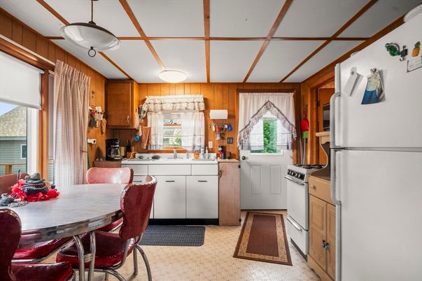 Dining room, Interior, Kitchen