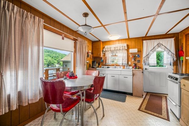 Dining room, Interior, Kitchen