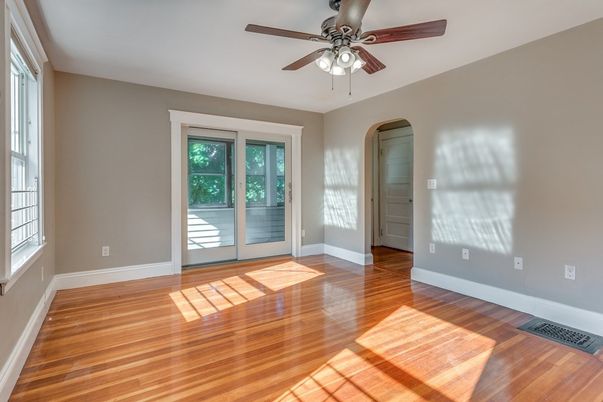 Empty room, Interior, Wood Texture Flooring