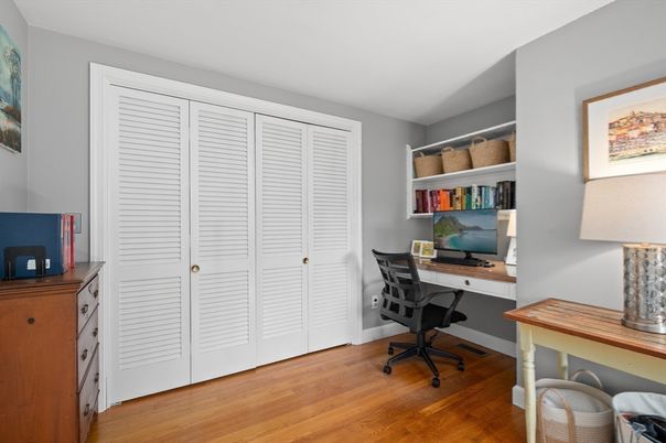 Home Office, Interior, Wood Texture Flooring