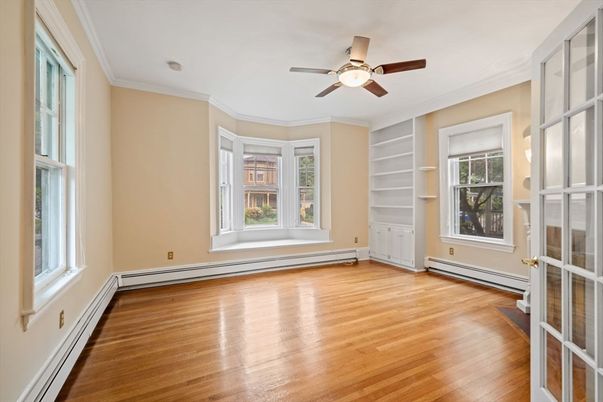 Empty room, Interior, Wood Texture Flooring