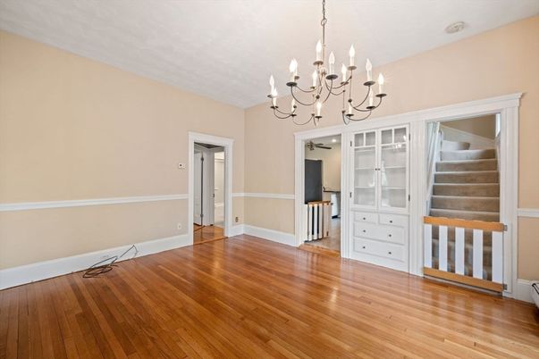 Chandelier, Interior, Wood Texture Flooring