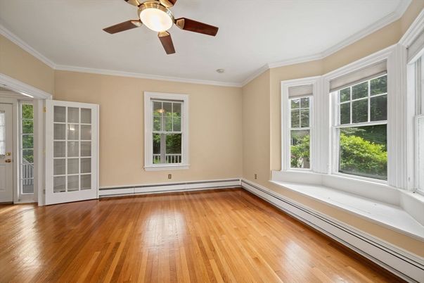 Empty room, Interior, Wood Texture Flooring