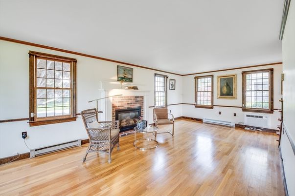 Fireplace, Interior, Wood Texture Flooring