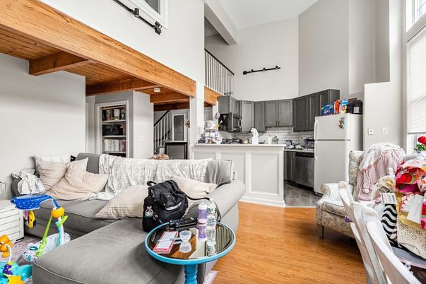 Interior, Kitchen, Living room, Wooden Beams, Wooden Ceilings, Wood Texture Flooring