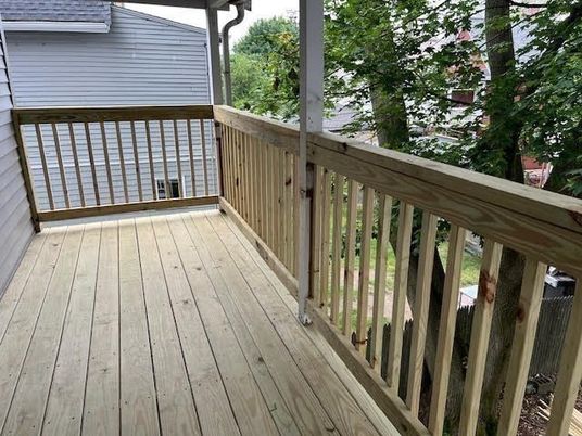 Exterior, Wood Texture Flooring