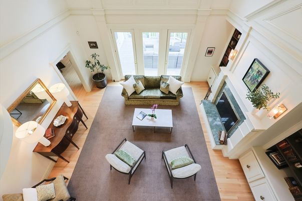 Fireplace, Interior, Living room, Wood Texture Flooring