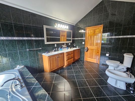 Bathroom, Dual Sink Vanities, Interior, Tile Countertops
