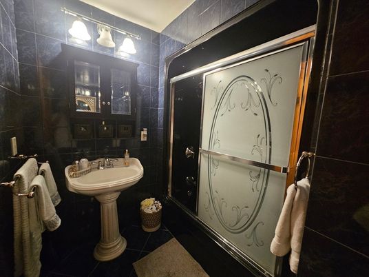 Bathroom, Glass Shower, Interior