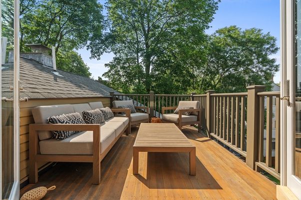 Exterior, Wood Texture Flooring