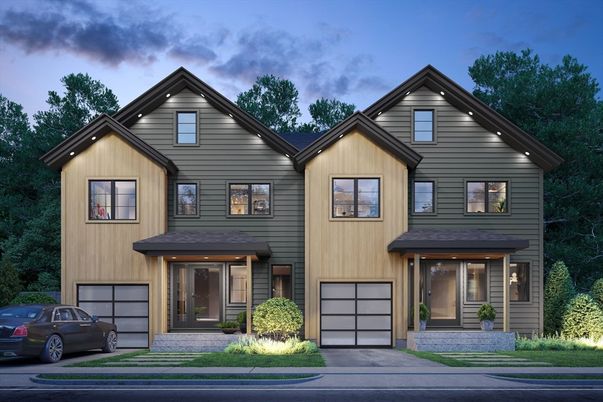 Attached, Exterior, Facade, Farmhouse