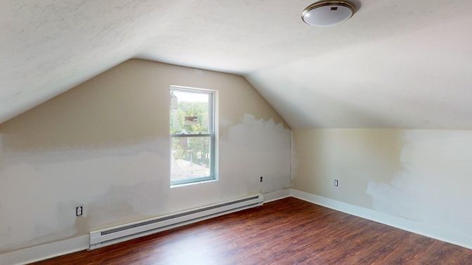 Empty room, Interior, Wood Texture Flooring