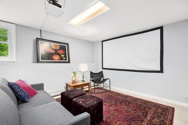 Interior, Living room, Projection Screen