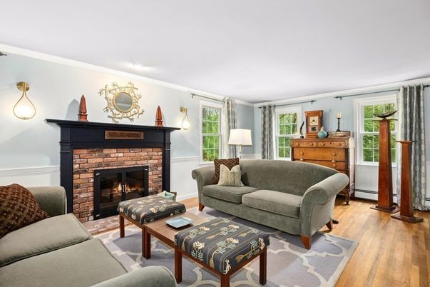 Fireplace, Interior, Living room, Wood Texture Flooring