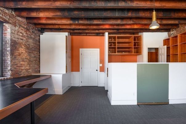Interior, Pendant Lights, Stone Walls, Wooden Beams