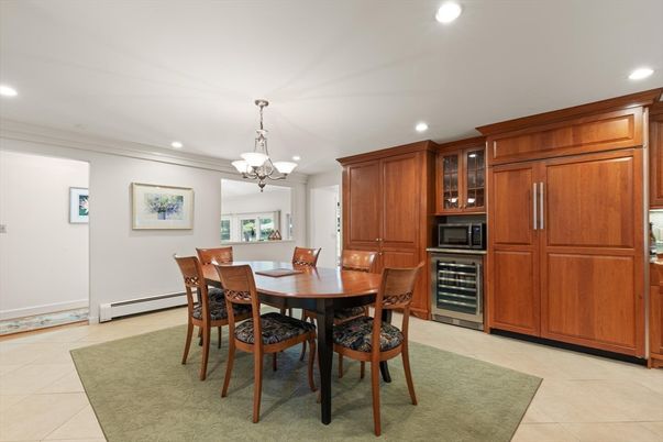 Chandelier, Dining room, Interior, Recessed Lighting