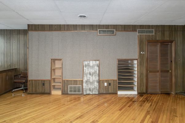Empty room, Interior, Wood Texture Flooring