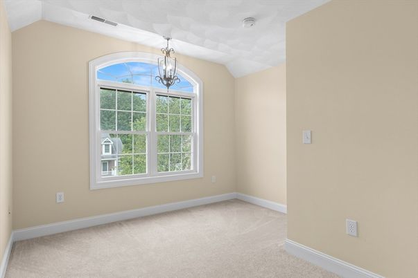 Chandelier, Empty room, Interior