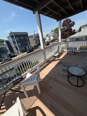 Exterior, Wood Texture Flooring