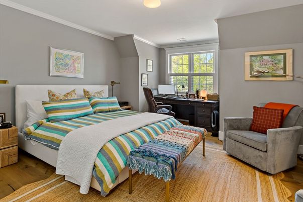 Bedroom, Home Office, Interior, Wood Texture Flooring