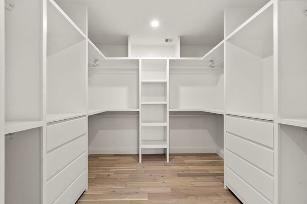 Interior, Recessed Lighting, Walk-in Closets, Wood Texture Flooring