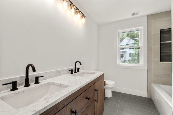 Bathroom, Dual Sink Vanities, Interior