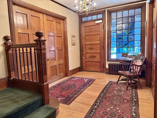 Chandelier, Interior, Wood Texture Flooring