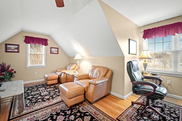 Home Office, Interior, Wood Texture Flooring