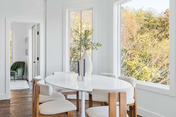 Dining room, Interior, Wood Texture Flooring