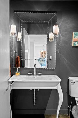 Bathroom, Interior, Pendant Lights