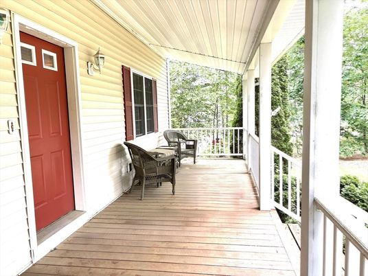 Exterior, Wood Texture Flooring