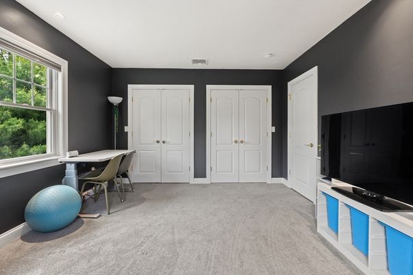 Home Office, Interior, Recessed Lighting